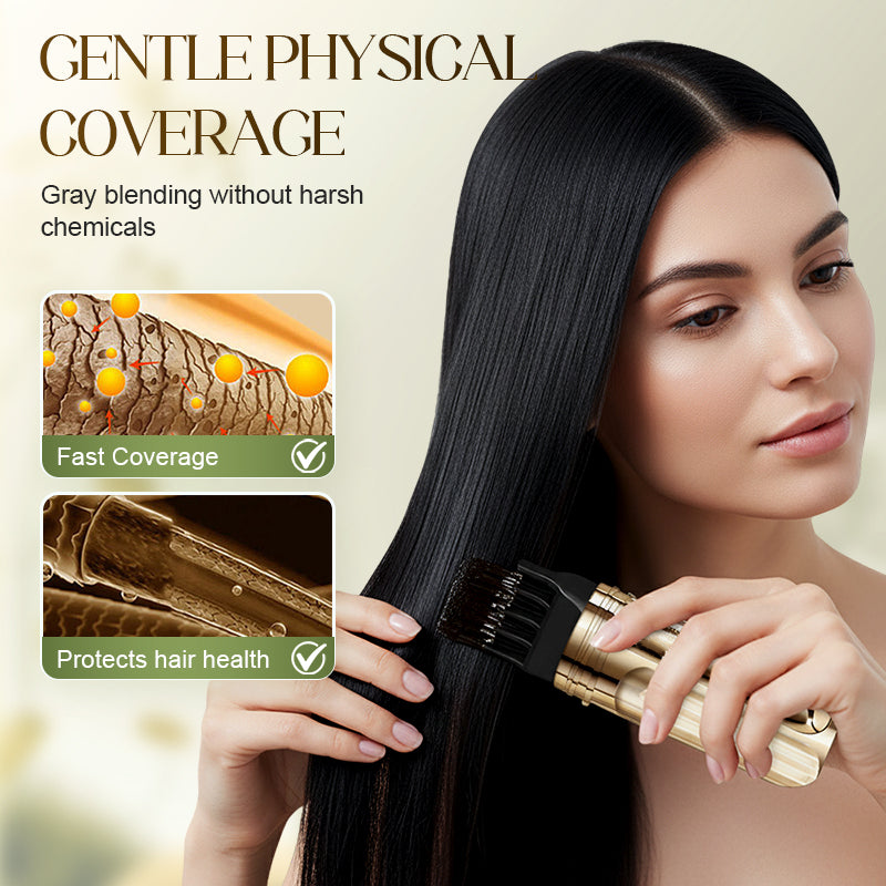 💞LAST DAY 50% OFF ✨2-in-1 Convenient Hair Dye Comb For Gray Hair