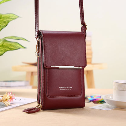 💞LAST DAY 75% OFF ✨👜📱Orodira® Simple and elegant women's touchscreen crossbody phone wallet Upsell