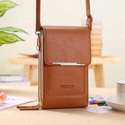 💞LAST DAY 75% OFF ✨👜📱Orodira® Simple and elegant women's touchscreen crossbody phone wallet Upsell