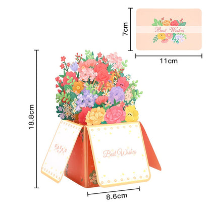 💞LAST DAY 75% OFF ✨Paper Love Mother's Day Card, Happy Mothers Day Pop Up Card 3D Design