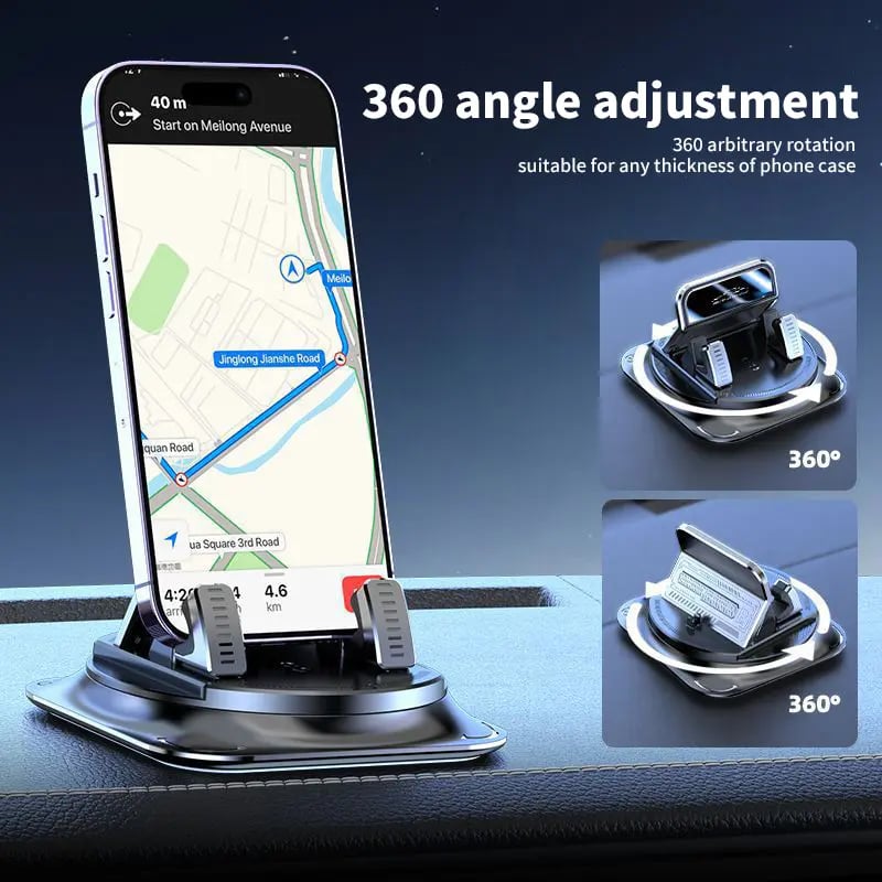🚗LAST DAY 50% OFF ✨Orodira®360 Degree Rotation Car phone Holder suitablefor car navigation in-car dashboard