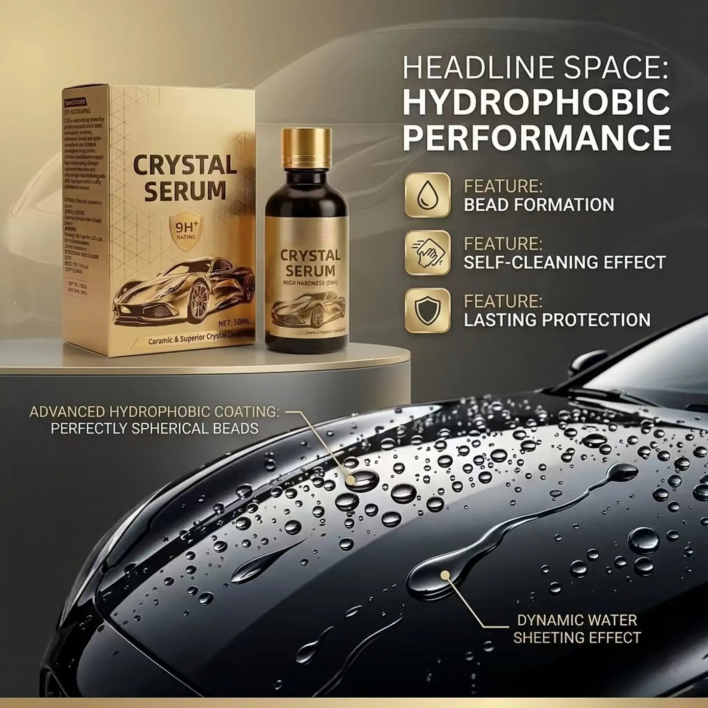 ✨Last Day 50% OFF💦Orodira®Graphene Car Coating – High Gloss Shine & Easy At-Home Protection
