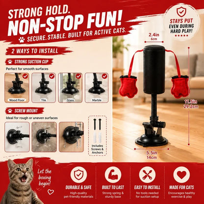 Orodira® Interactive Cat Punching Bag Toy