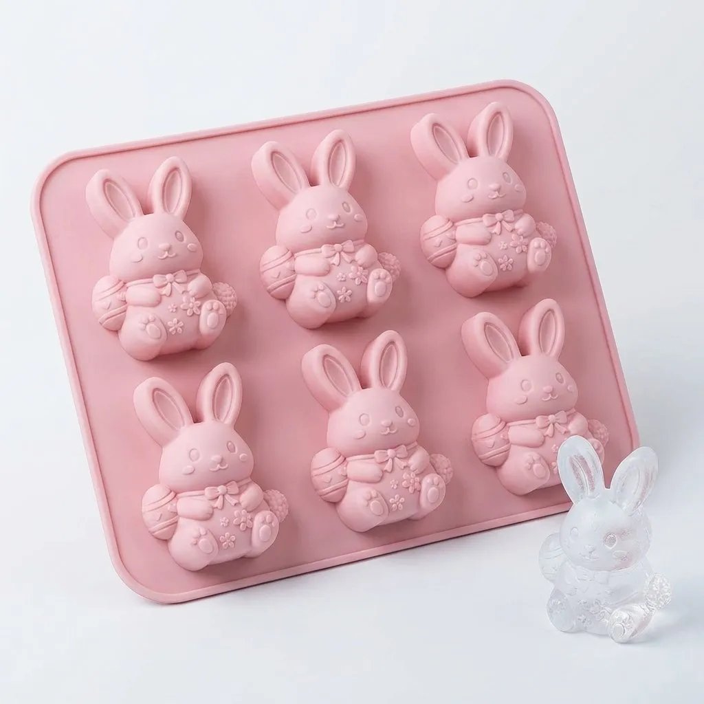 Orodira®🐮Mini Highland Cow Ice Cube & Dessert Mold🍪Cute 3D Ice for Drinks, Parties & Gifts💕