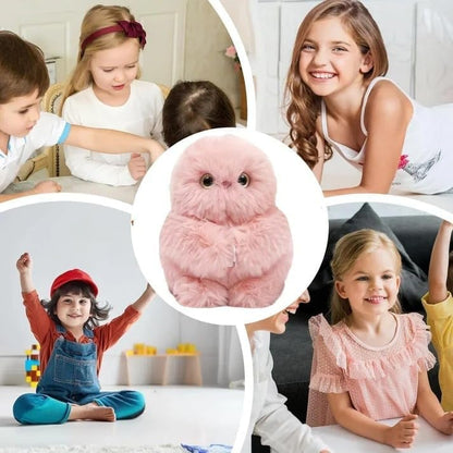 Orodira®🦉 Interactive Talking Owl Plush Bag Charm – Repeats Your Voice Sings and Turns Its Head UPSELL
