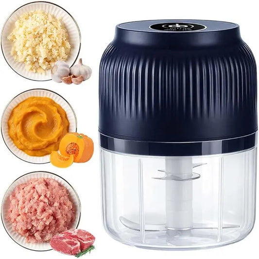 🔥💓LAST DAY 75% OFF ⚡ Cordless Mini Food Chopper|Chop, Mince & Blend in Seconds