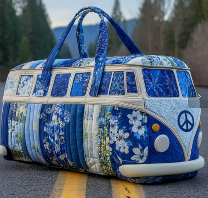 💞LAST DAY 50% OFF ✨Orodira® Hippie Journey Quilted Duffle Bag 3