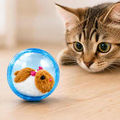 🔥💓LAST DAY 50% OFF ✨Orodira® Self-Rolling Interactive Cat Ball