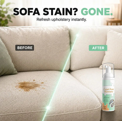 ⏳ FINAL 24 HOURS · 50% OFF🫧 Waterless Carpet Foam Stain Remover with Towel