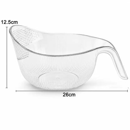 🔥💕LAST DAY 50% OFF ✨Orodira® Multipurpose rice washing strainer bowl