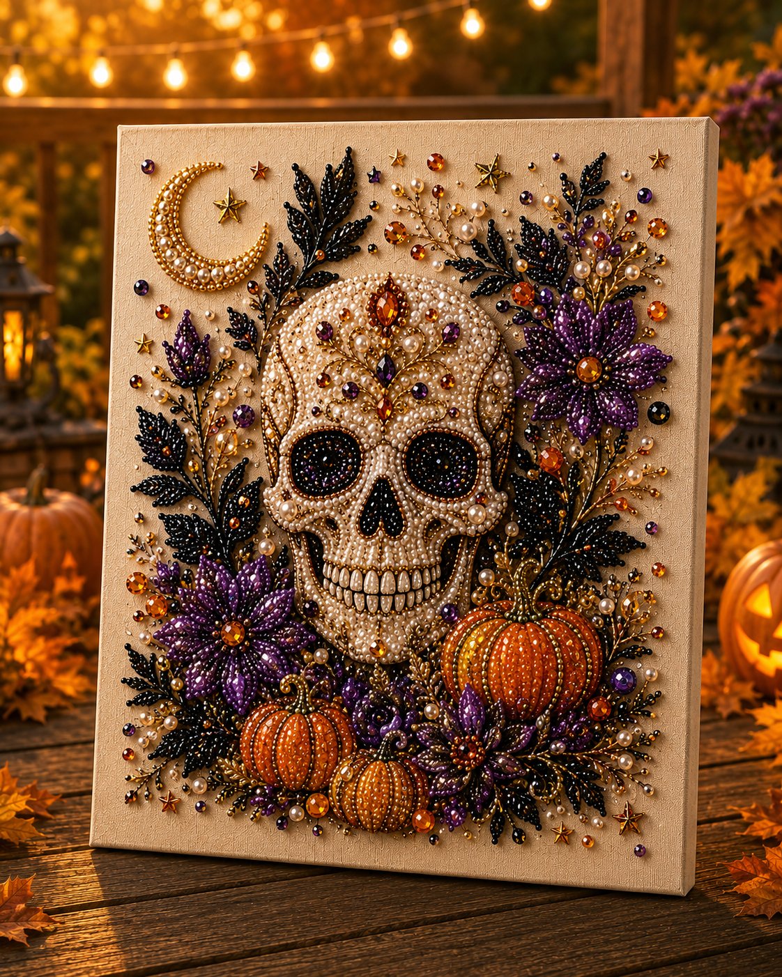 🎃Orodira® Halloween Pearl Diamond Painting Kit