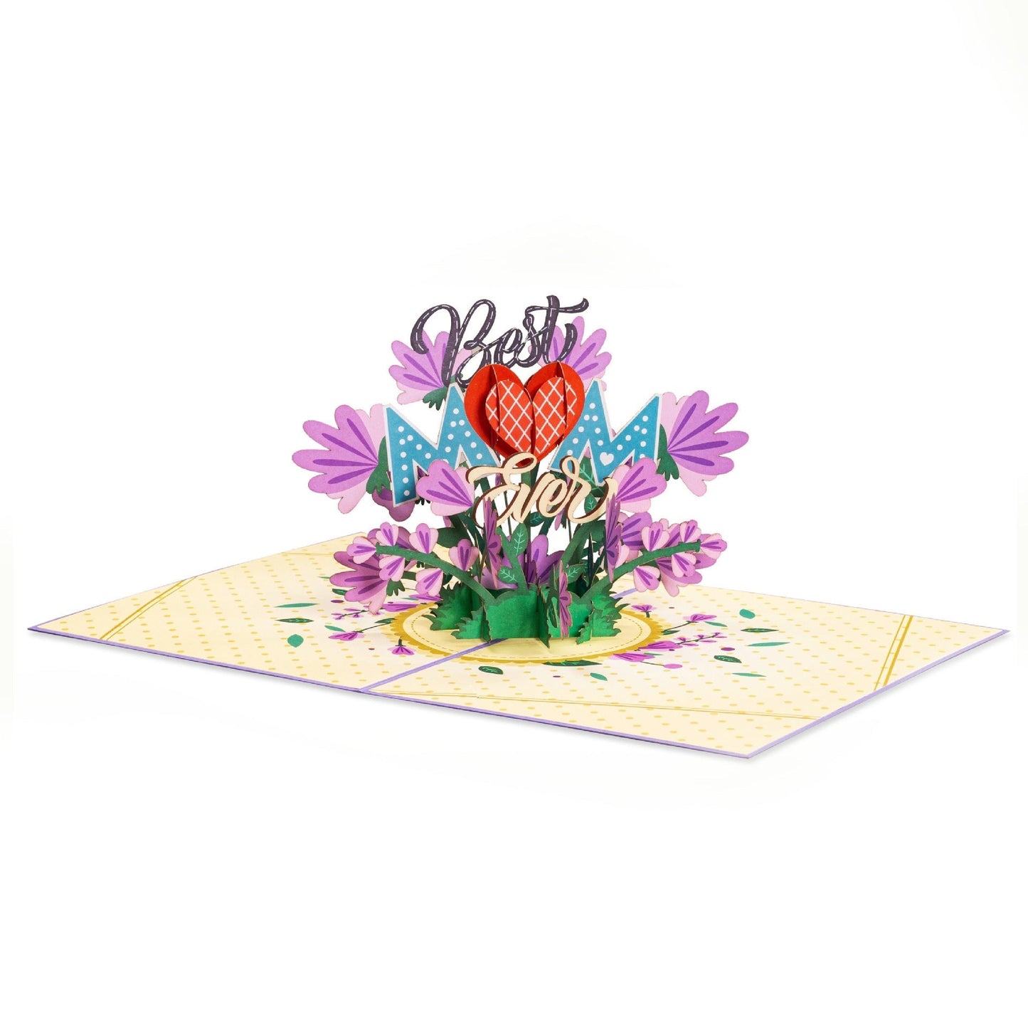 💞LAST DAY 75% OFF ✨Paper Love Mother's Day Card, Happy Mothers Day Pop Up Card 3D Design