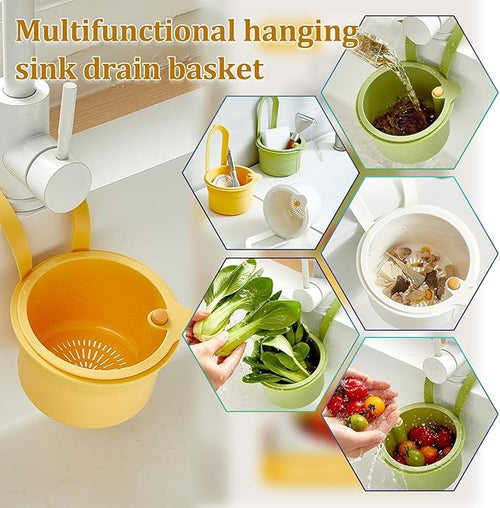 🔥 Hot Sale 50% OFF 🔥Multifunctional hanging sink drain basket