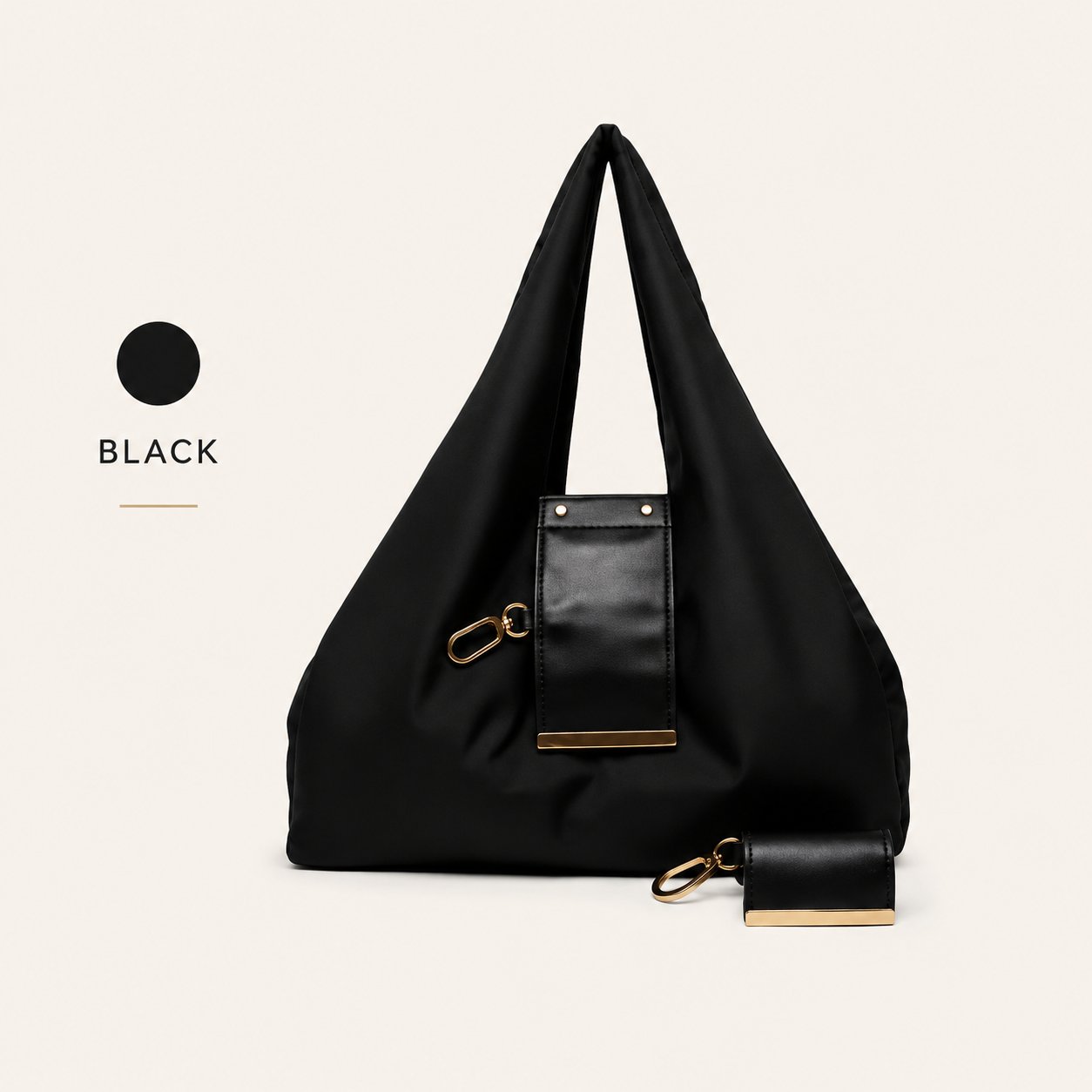 👜Orodira® Pocket-Sized Foldable Tote – Clips to Your Keys and Opens in Seconds