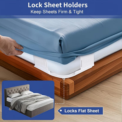 Orodira®🛏️ Adjustable Bed Sheet Grippers – 4-Piece Set UPSELL