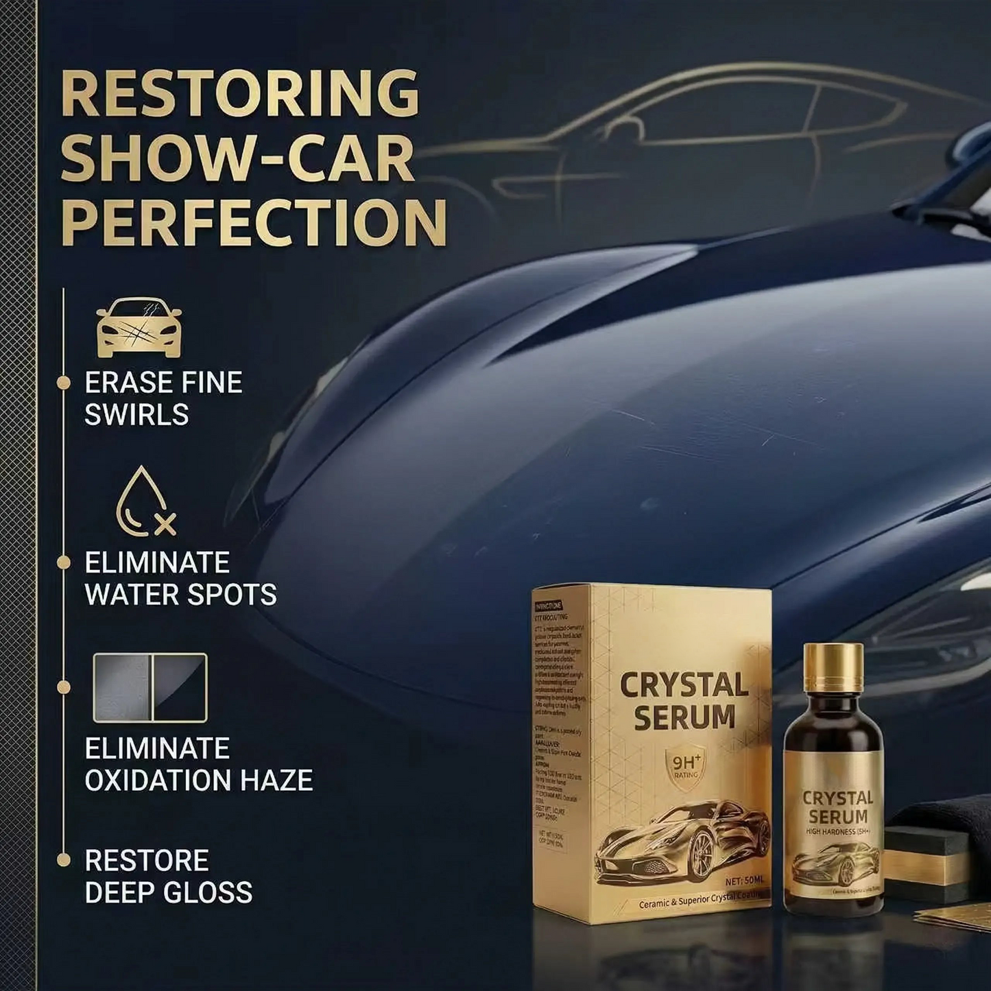 ✨Last Day 50% OFF💦Orodira®Graphene Car Coating – High Gloss Shine & Easy At-Home Protection