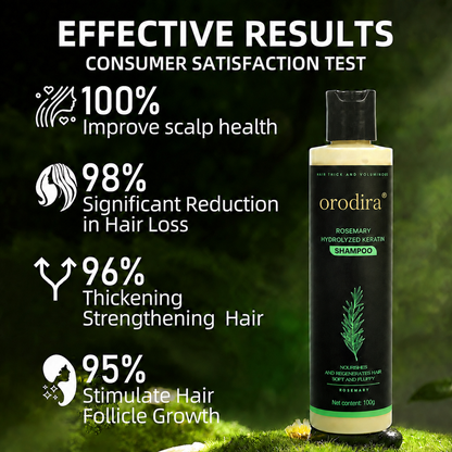 🔥💞LAST DAY 50% OFF ✨Rosemary Keratin Shampoo | Hair Growth & Anti-Dandruff Scalp Treatment