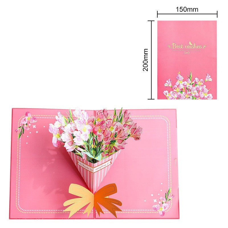 💞LAST DAY 75% OFF ✨Paper Love Mother's Day Card, Happy Mothers Day Pop Up Card 3D Design