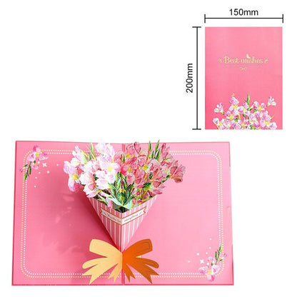 💞LAST DAY 75% OFF ✨Paper Love Mother's Day Card, Happy Mothers Day Pop Up Card 3D Design