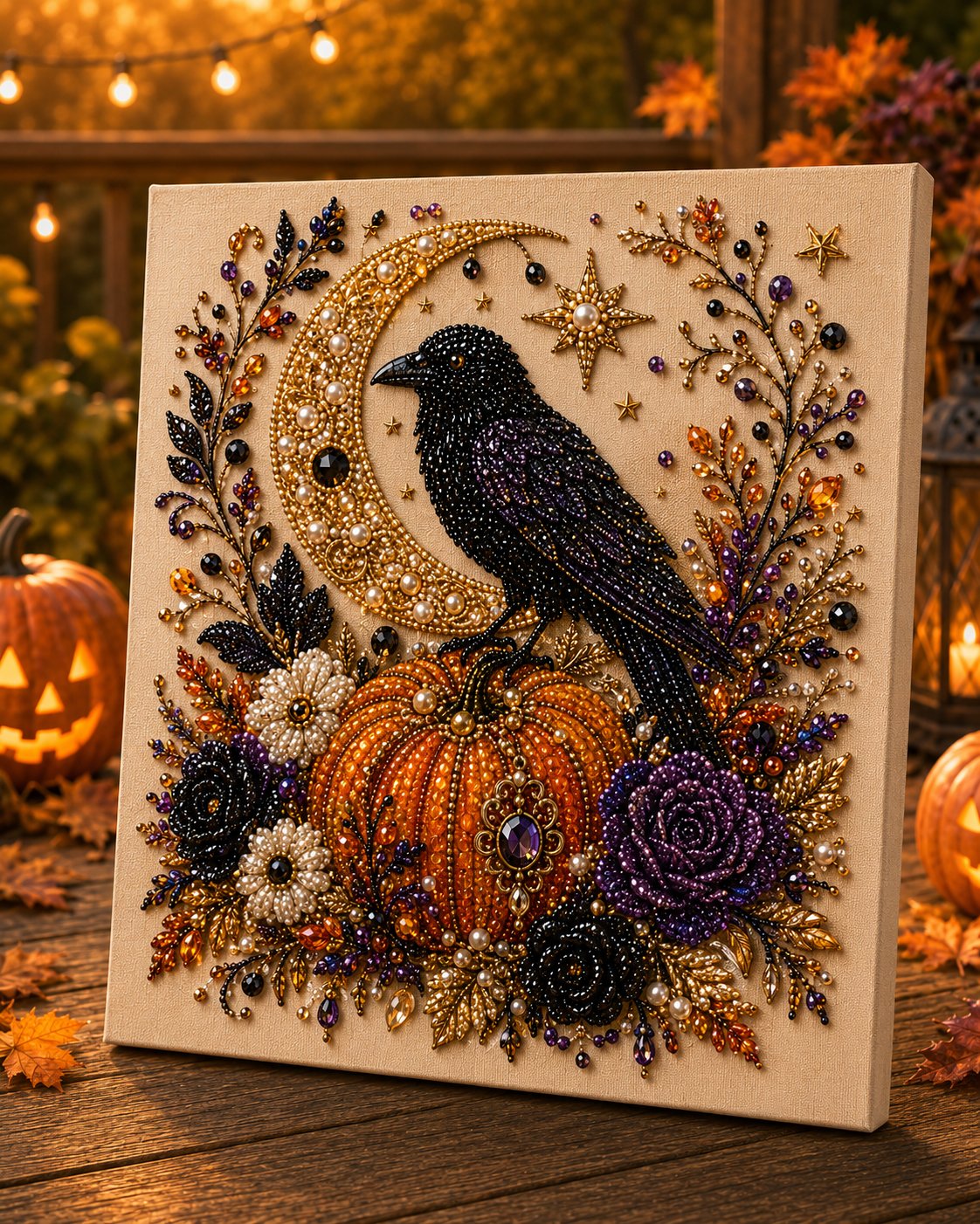 🎃Orodira® Halloween Pearl Diamond Painting Kit