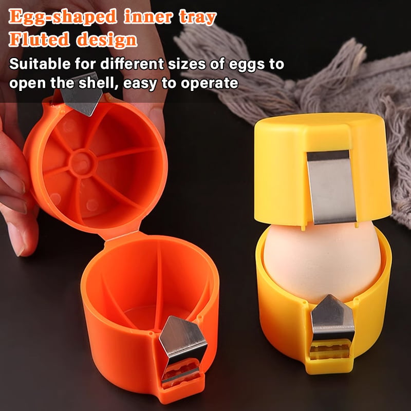 🥚 Quick Egg Cracker Tool – Cleaner Easier Egg Opening