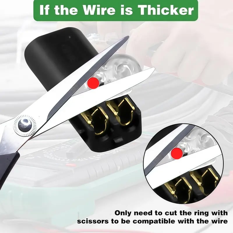 ⚡ 2-Pin Quick Wire Connectors – Fast Secure Connections