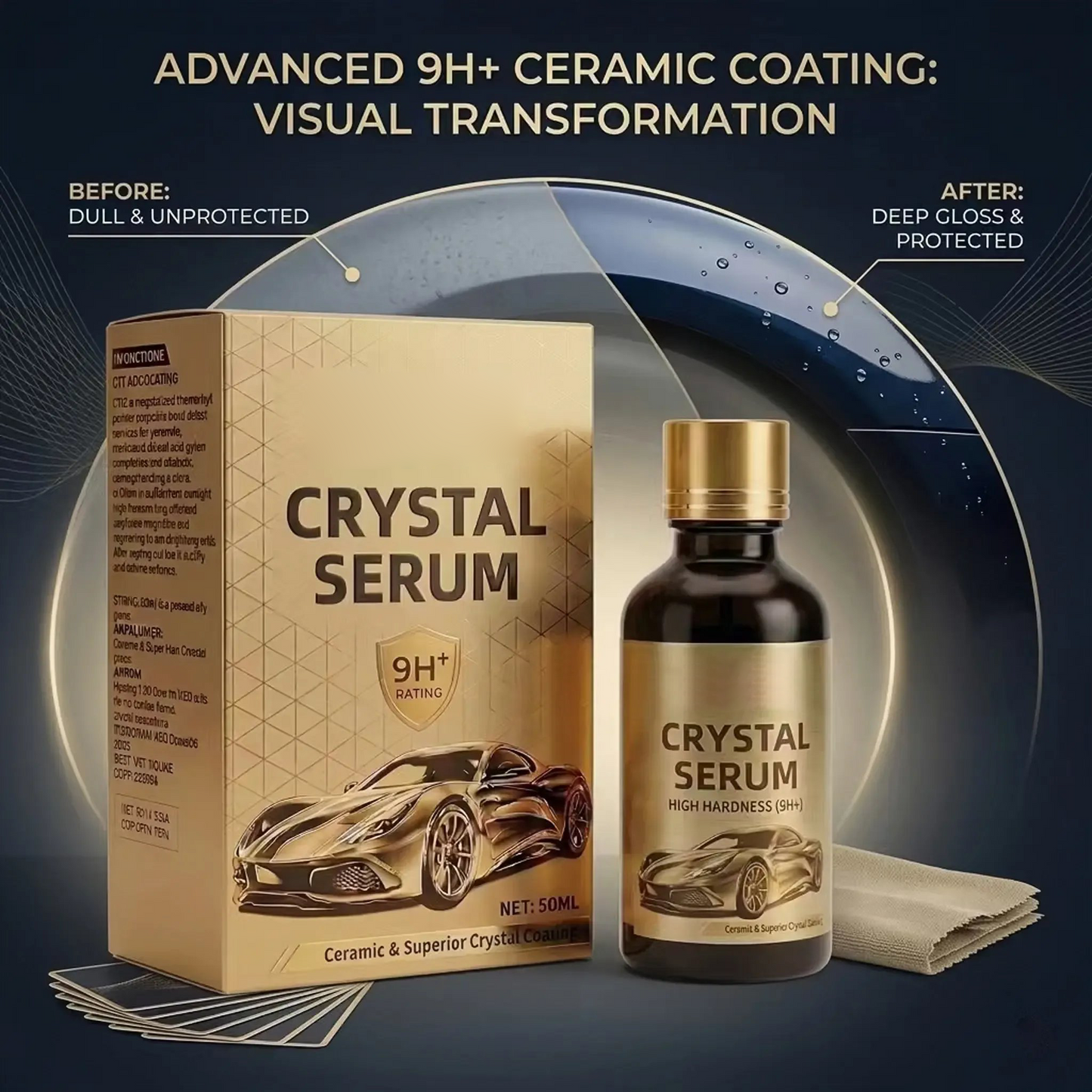 ✨Last Day 50% OFF💦Orodira®Graphene Car Coating – High Gloss Shine & Easy At-Home Protection