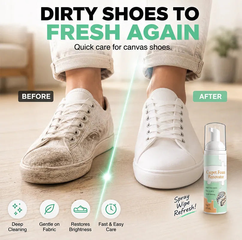 ⏳ FINAL 24 HOURS · 50% OFF🫧 Waterless Carpet Foam Stain Remover with Towel