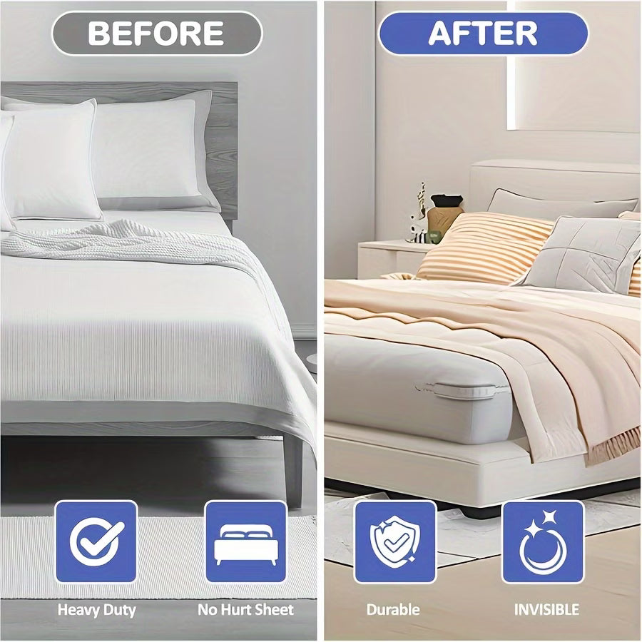 Orodira®🛏️ Adjustable Bed Sheet Grippers – 4-Piece Set UPSELL