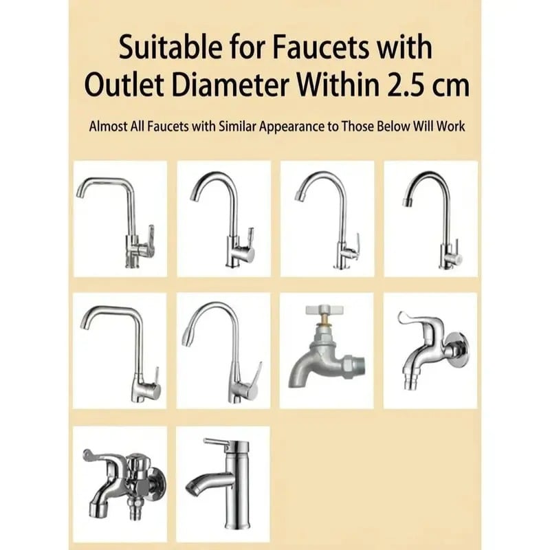 Orodira® Universal Faucet Filter Bag Effective filtration for tap water and spring water, removes rust and various impurities