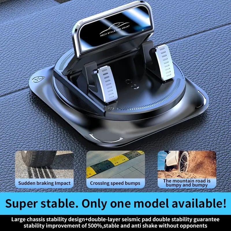 🚗LAST DAY 50% OFF ✨Orodira®360 Degree Rotation Car phone Holder suitablefor car navigation in-car dashboard