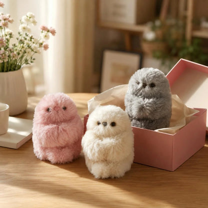 Orodira®🦉 Interactive Talking Owl Plush Bag Charm – Repeats Your Voice Sings and Turns Its Head UPSELL