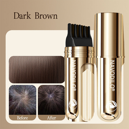 💞LAST DAY 50% OFF ✨2-in-1 Convenient Hair Dye Comb For Gray Hair