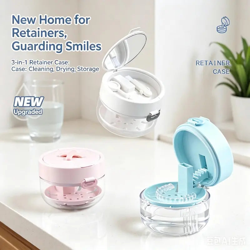 Orodira® Retainer Cleaner Case Box