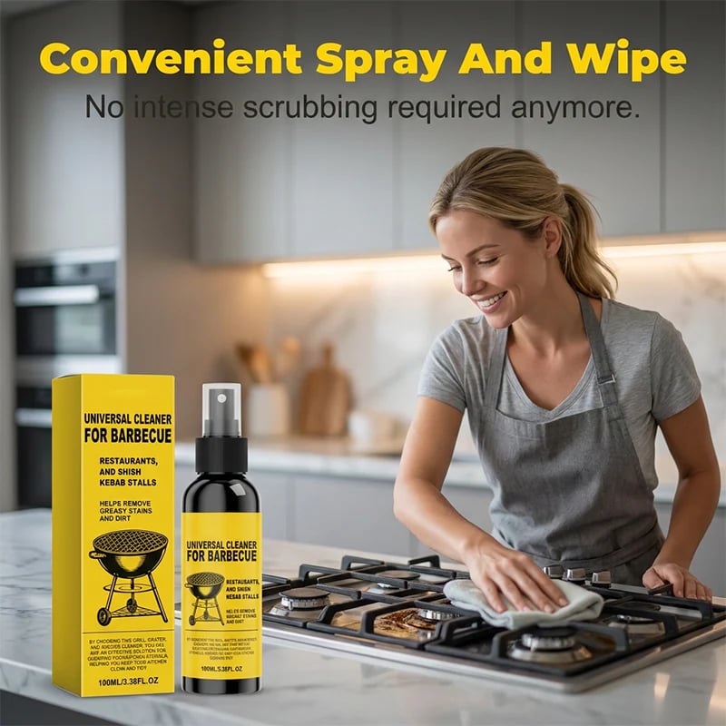 🔥Orodira® Heavy-Duty BBQ Cleaner – Removes Grease and Carbon
