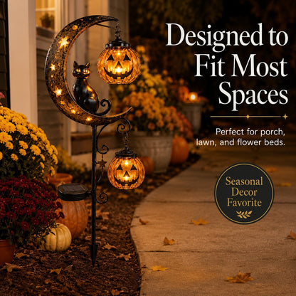 Orodira® 🎃 Halloween Early Bird Sale | 75% OFF Pumpkin Moon Garden Stake Light