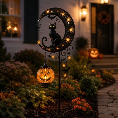 Orodira® 🎃 Halloween Early Bird Sale | 75% OFF Pumpkin Moon Garden Stake Light