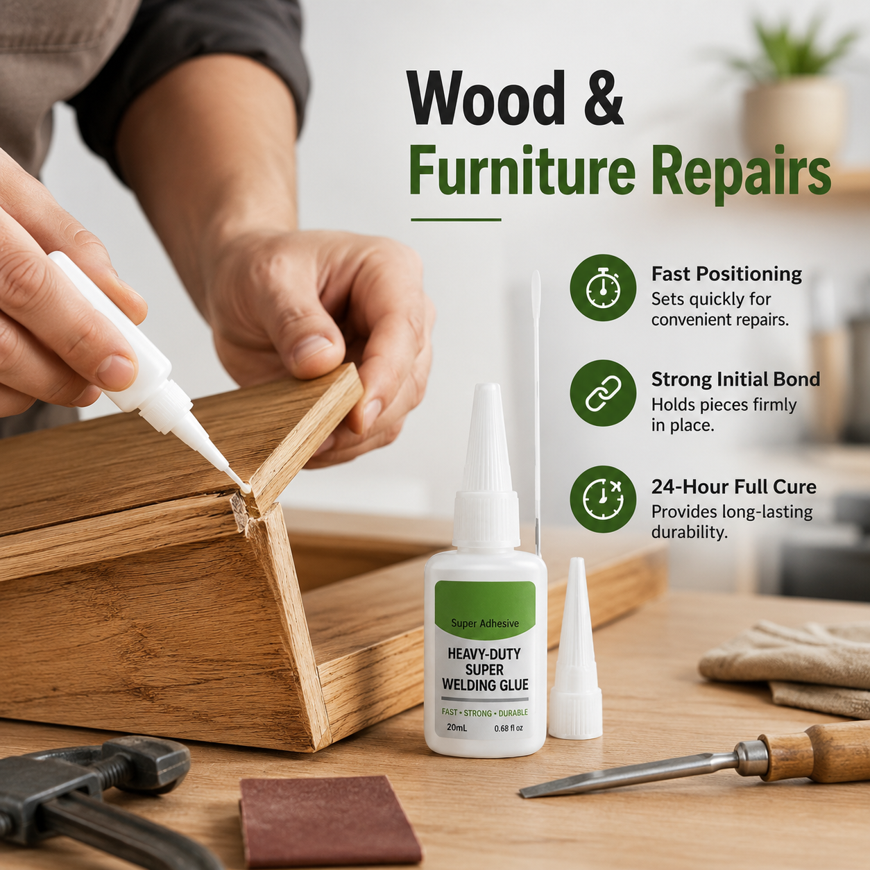 ⚡ Fast-Setting Multi-Material Super Glue UPSELL