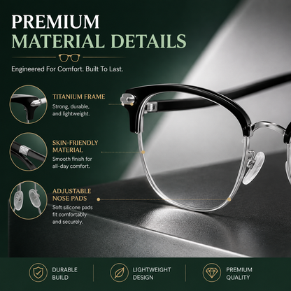 👓LAST DAY 50% OFF ✨Ultra Light Anti Blue Presbyopic Glasses