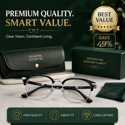 👓LAST DAY 50% OFF ✨Ultra Light Anti Blue Presbyopic Glasses