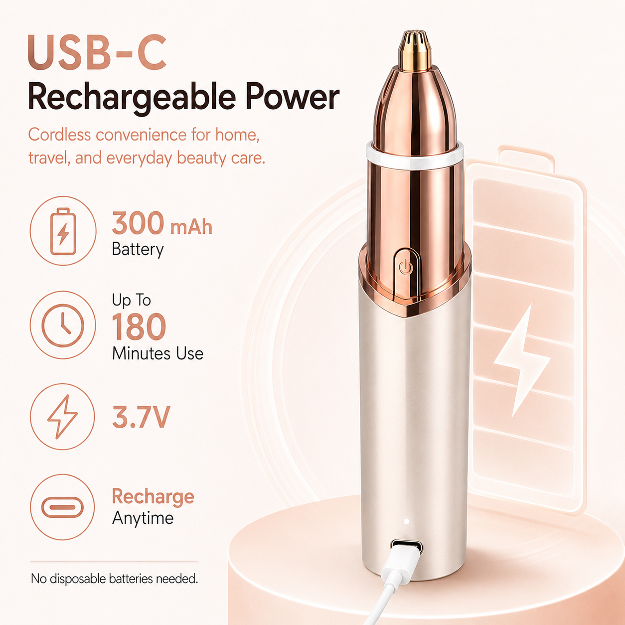 🔥2 in 1 Facial & Eyebrow Hair Trimmer