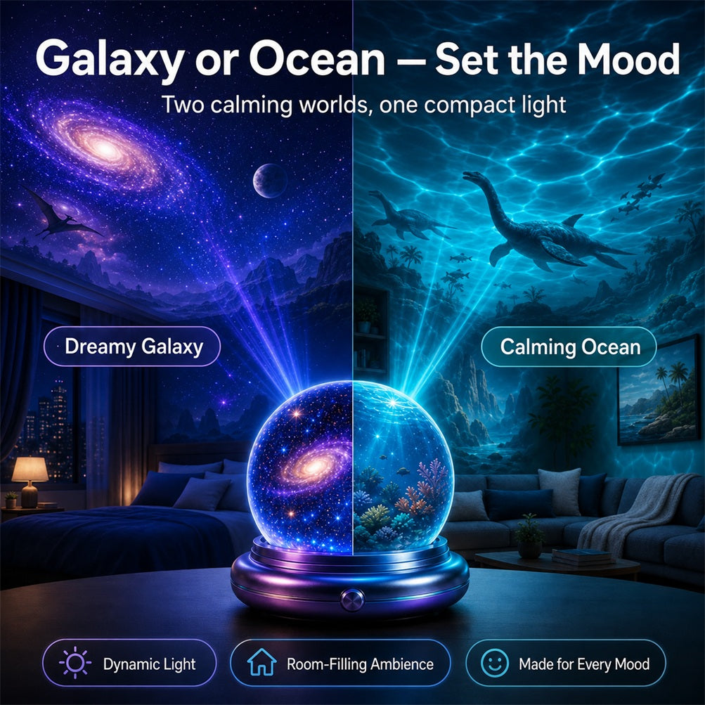 Orodira®🔥💓LAST DAY 50% OFF ✨Galaxy Night Light Projector🦕