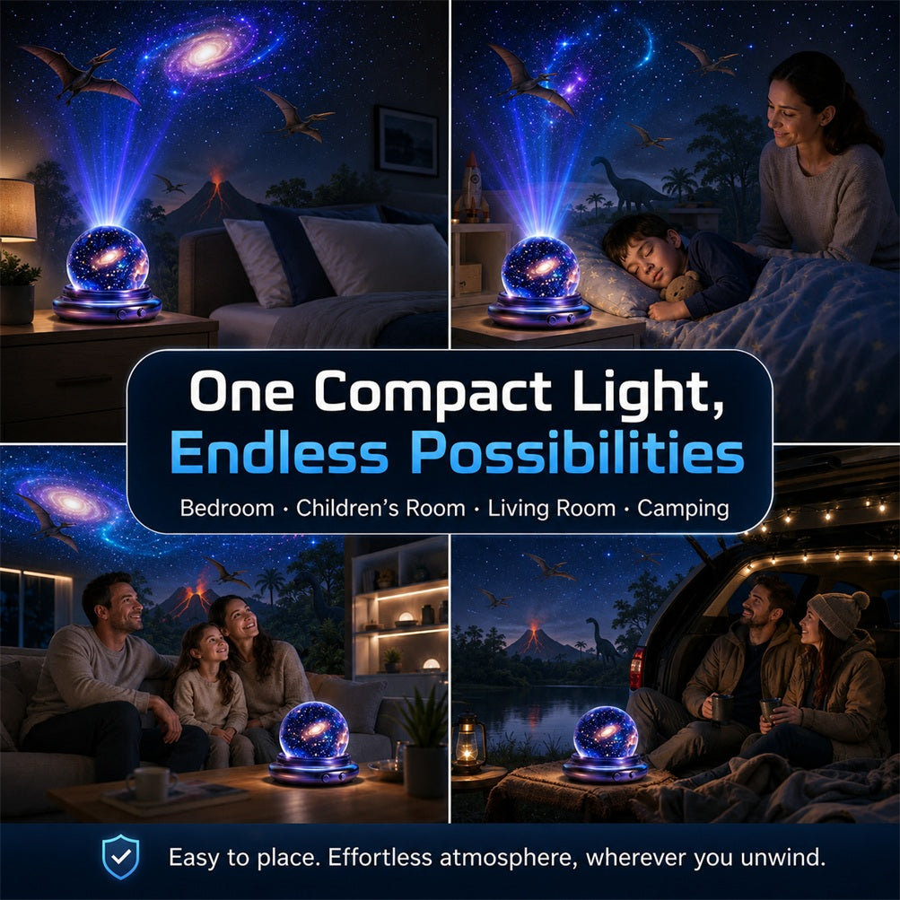 Orodira®🔥💓LAST DAY 50% OFF ✨Galaxy Night Light Projector🦕