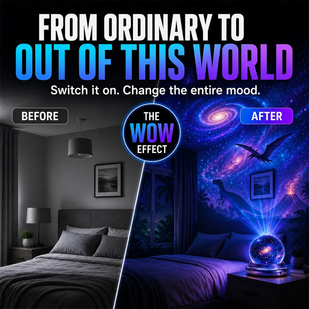 Orodira®🔥💓LAST DAY 50% OFF ✨Galaxy Night Light Projector🦕