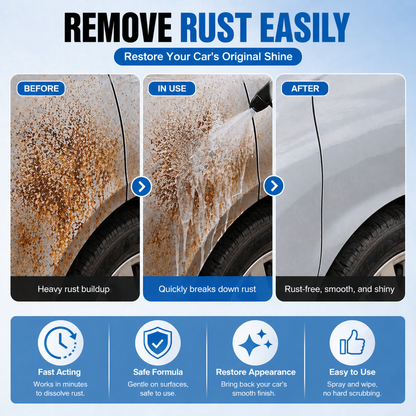 🚗LAST DAY 75% OFF 🛡️Orodira®Rust-preventing cleaning spray