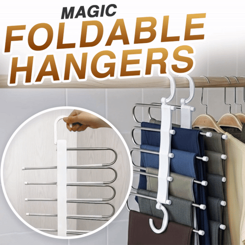 🔥💞LAST DAY 50% OFF ✨Magic Foldable Hangers ✨✨