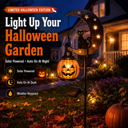 Orodira® 🎃 Halloween Early Bird Sale | 75% OFF Pumpkin Moon Garden Stake Light
