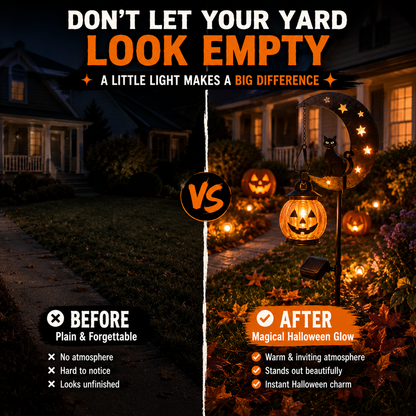 Orodira® 🎃 Halloween Early Bird Sale | 75% OFF Pumpkin Moon Garden Stake Light