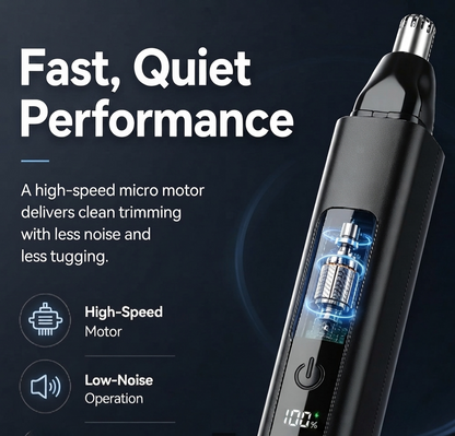✂️Orodira® Rechargeable LED Nose Ear & Facial Hair Trimmer