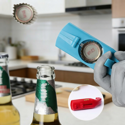 ⚡ Stainless Steel Twist Cap Popper – Bartender’s Bestie